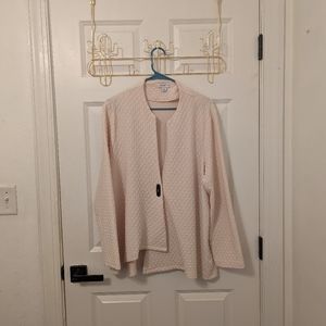 Susan Graver Essentials Cream Sweater, size XL